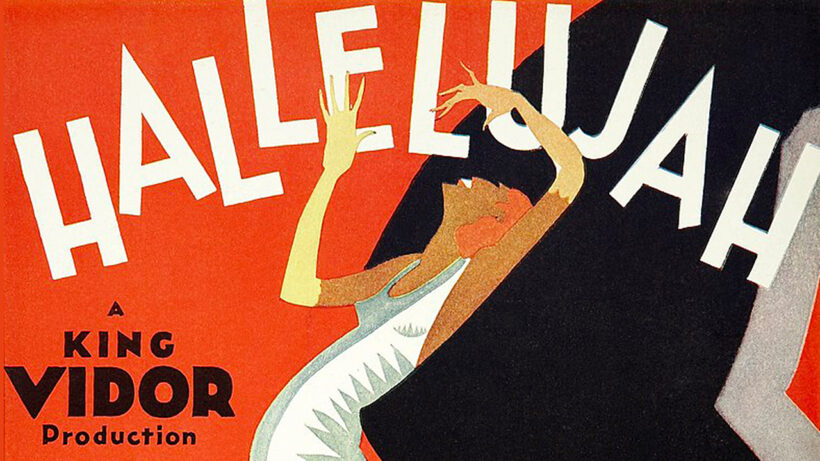 Hallelujah 1929 film poster featuring African American cast